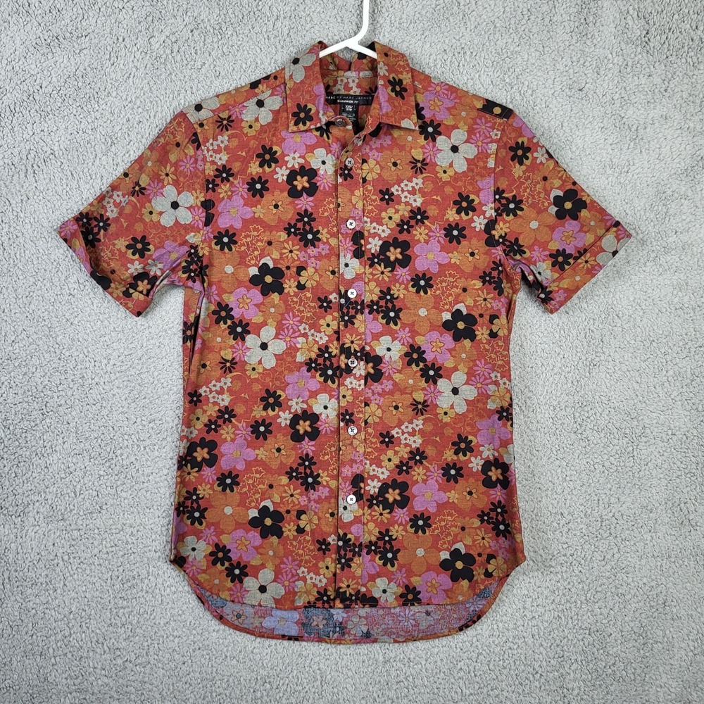 MARC BY MARC JACOBS SHRUNKEN FIT Sz XXS Women's Cherry popsicle Shirt NEW